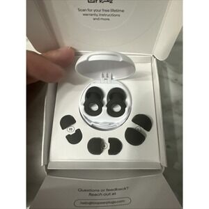 Loop Quiet 2 Earplugs for Noise Reduction Black New Open Box New